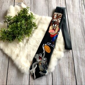 Vintage Deluxe Bugs Bunny Tasmanian Devil Neck Tie